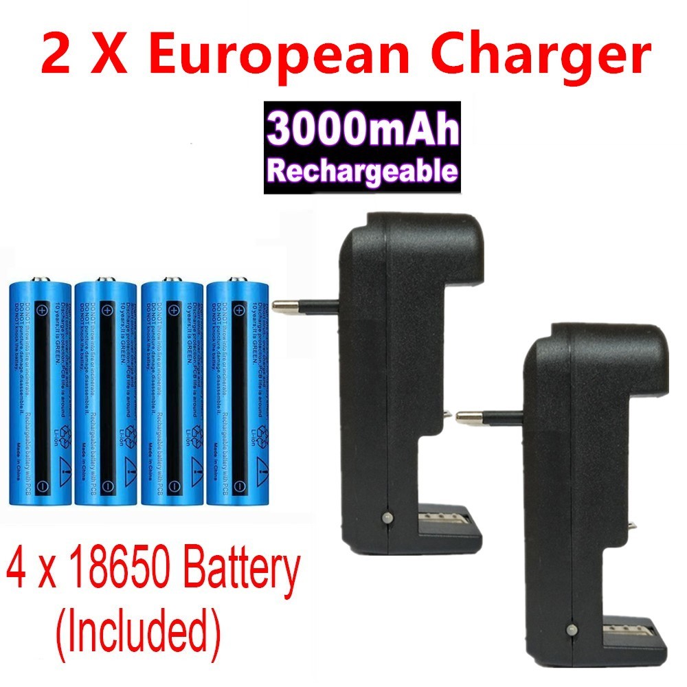 Battery Charger With 18650 Li-ion Batteries 3.7V 3000mAh - Image 10