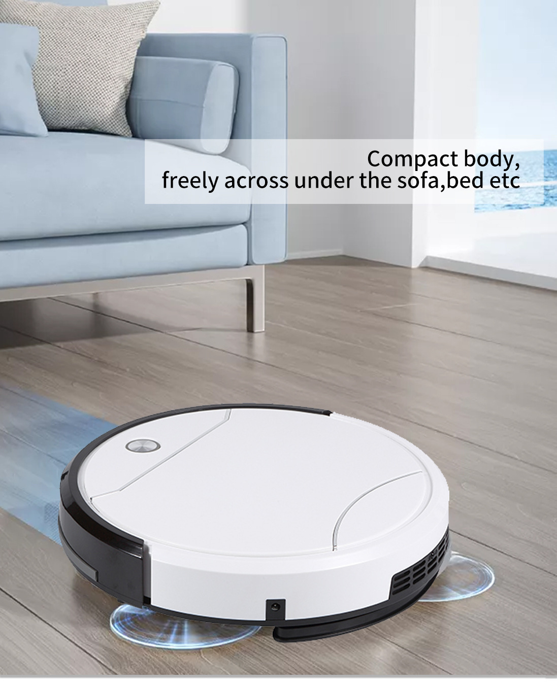 Jieshi Automatisch Opladende Robotstofzuiger met Afstandsbediening 3-in-1 Intelligent 8 Jieshi Automatisch Opladende Robotstofzuiger met Afstandsbediening 3-in-1 Intelligent - afbeelding 8