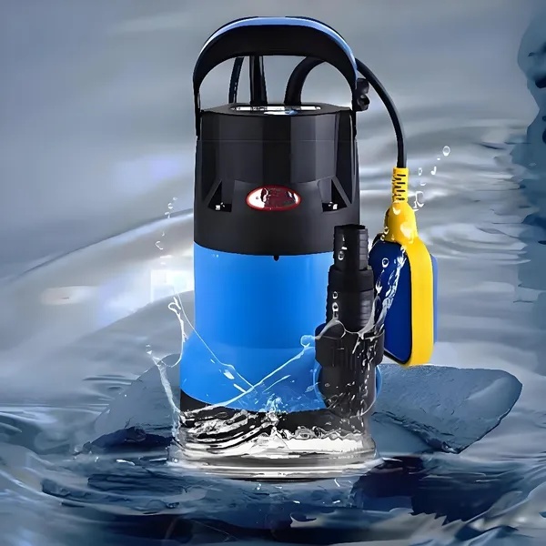 400W Dompelpomp, 6000L/u Schoon-/Vuilwaterpomp voor Tuin, Kelderdrainage 5 400W Dompelpomp, 6000L/u Schoon-/Vuilwaterpomp voor Tuin, Kelderdrainage - Afbeelding 5