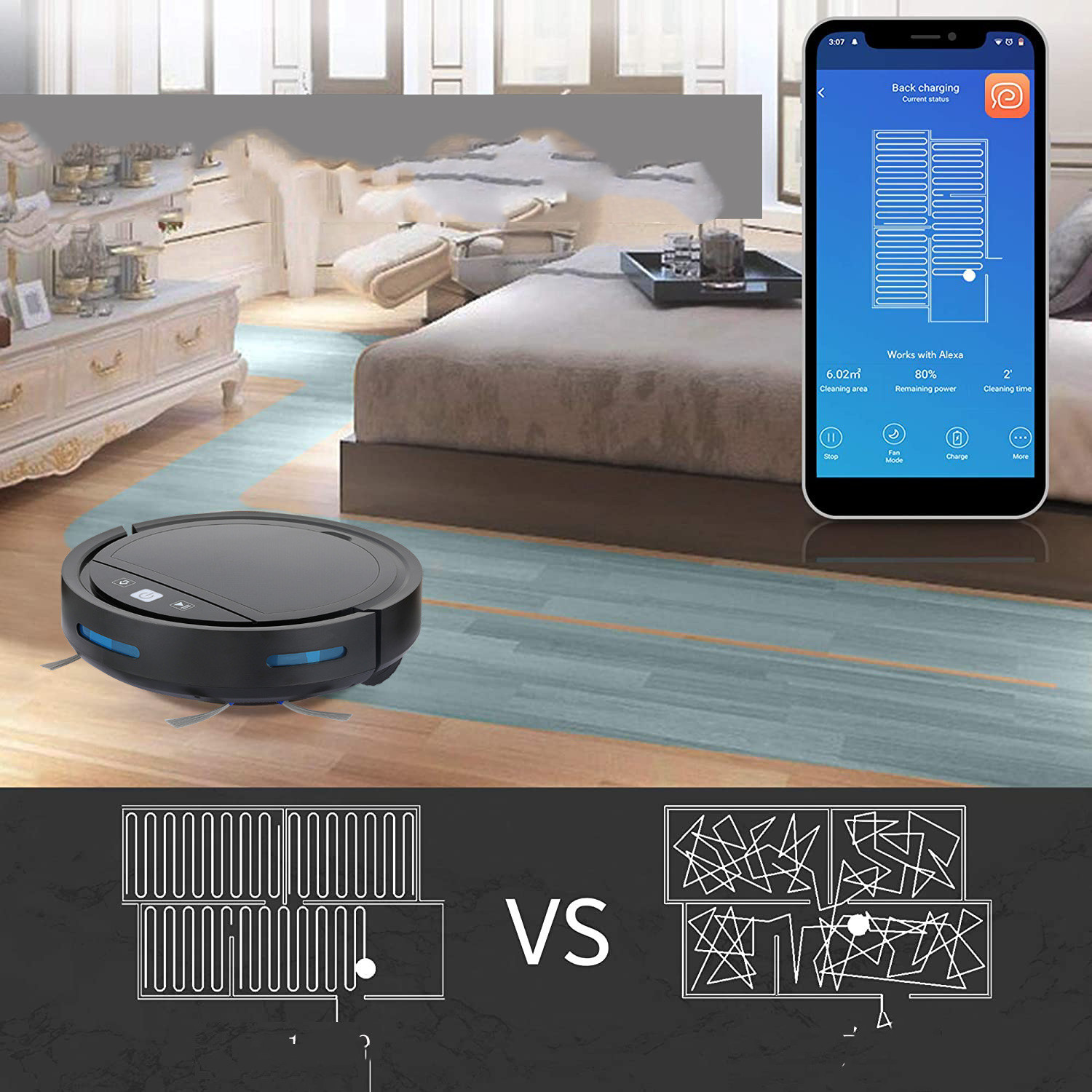 Slimme Robotstofzuiger 3-in-1 4 Slimme Robotstofzuiger 3-in-1 - afbeelding 4