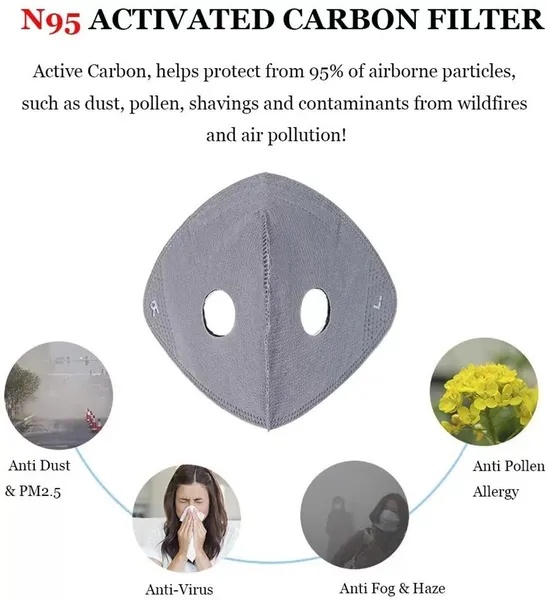 Halfgelaatsmasker Ademhalingsbeschermer met Filters, Herbruikbaar Gezichtsmasker 5 Halfgelaatsmasker Ademhalingsbeschermer met Filters, Herbruikbaar Gezichtsmasker - Afbeelding 5