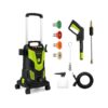 Green Black 2300 PSI Electric Pressure Washer With 4 Quick-Connect Nozzles & Soap Bottle, 1900W High-Power Cleaner For Driveway Patio 18 Green Black 2300 PSI Electric Pressure Washer With 4 Quick-Connect Nozzles & Soap Bottle, 1900W High-Power Cleaner For Driveway Patio
