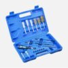 Tool For Repairing And Cleaning Fuel Injector Seats, Made Of Carbon Steel, Featuring A Black, Silver, And Blue Design 11 Tool For Repairing And Cleaning Fuel Injector Seats, Made Of Carbon Steel, Featuring A Black, Silver, And Blue Design