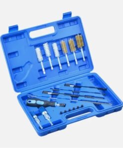 Gereedschap voor het Repareren en Reinigen van Brandstofinjectorzittingen, Gemaakt van Koolstofstaal, met Zwart, Zilver en Blauw Ontwerp