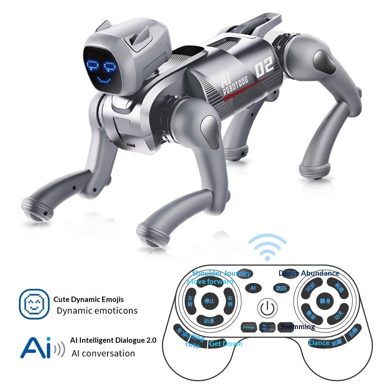 Educatieve AI Slimme Robothond Speelgoed voor Kinderen 4 Educatieve AI Slimme Robothond Speelgoed voor Kinderen - afbeelding 4