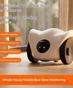 Huisdier Gezelschapsrobot met Mobiele Huisdierbewakingscamera