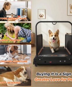 Alternative view of EU Small Dog Treadmill 2026 Edition - High-Value, Low-Noise Pet Exercise Machine For Indoor Puppy Training, Portable Running Wheel