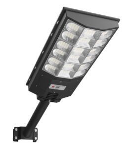 12000W Solar Street Light Outdoor, 900000LM, Commercial Parking Lot Light Dusk To Dawn, LED Flood Security Lamp With Motion Sensor, IP65 Waterproof Wide Angle Outdoor Lighting, For Driveway Yard