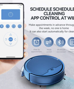 Intelligente Robotstofzuiger Grote Watertank App-bediening Routeplanning Stil 2000Pa Sterke Zuigkracht - afbeelding 2