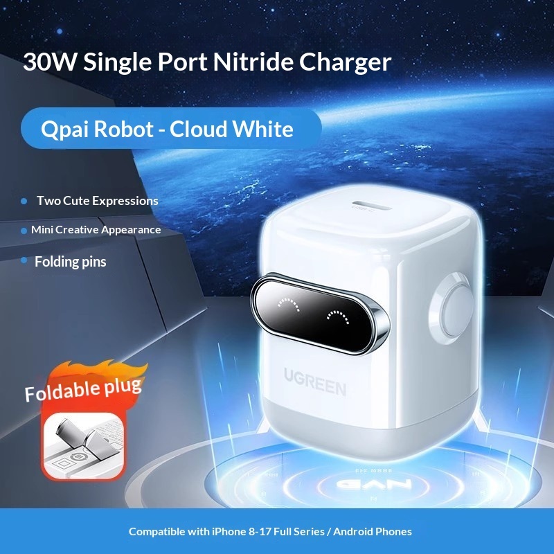 Gallium Nitride Snellader Oplaadrobot 6 Gallium Nitride Snellader Oplaadrobot - afbeelding 6
