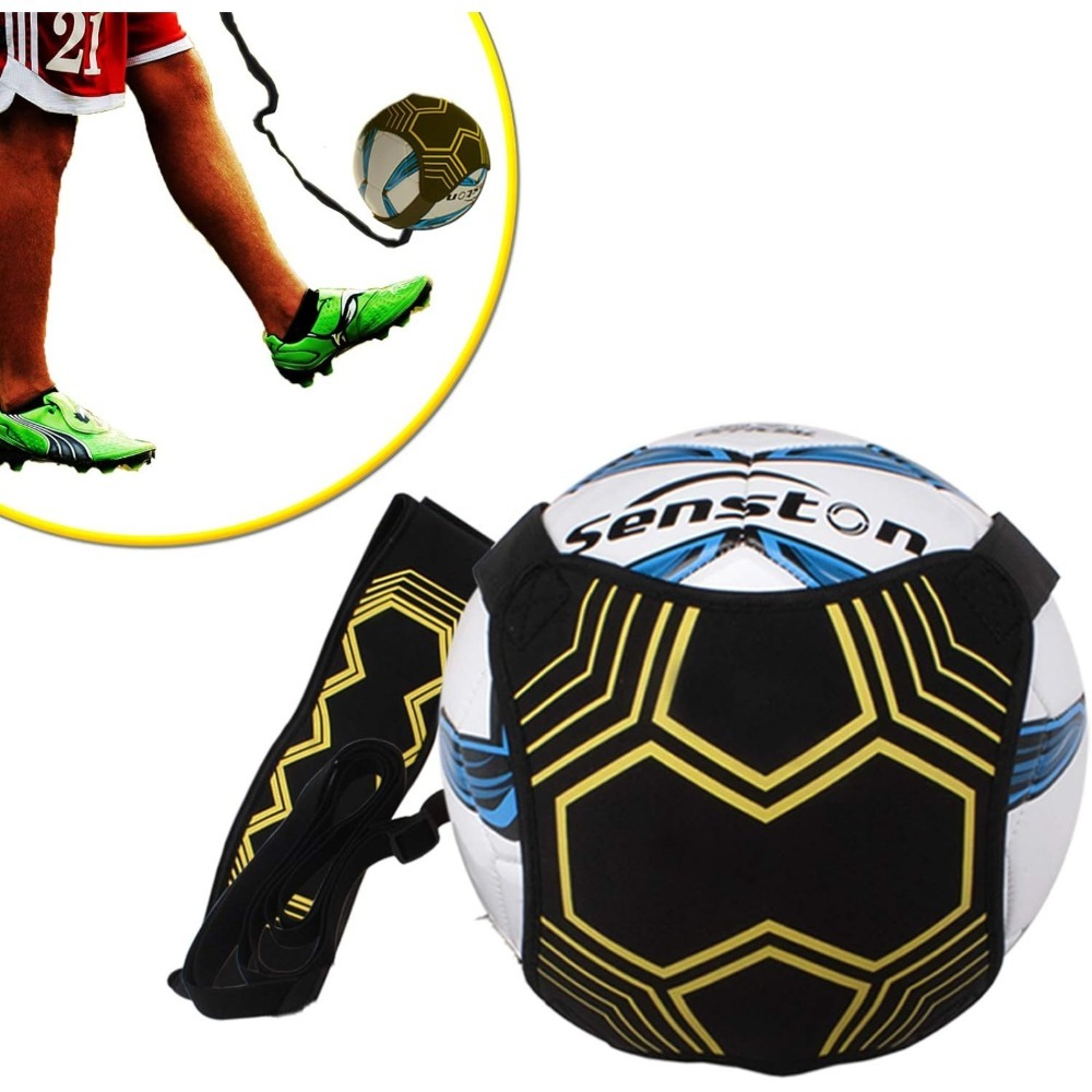 Voetbal Trap- en Werptrainer, Solo Training voor Beginners met Verstelbare Heupriem 1 Voetbal Trap- en Werptrainer, Solo Training voor Beginners met Verstelbare Heupriem