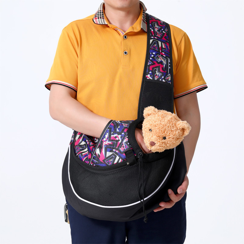 Carrying Pets Bag Women Outdoor Portable Crossbody Bag For Dogs Cats Pet Products - Afbeelding 7