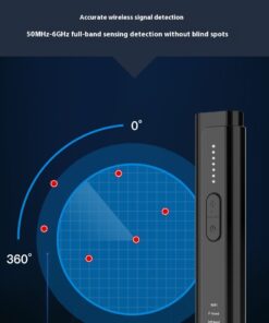 Alternative view of Signal Search Anti Spy Camera Detector