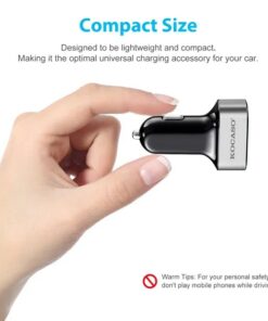 Alternative view of USB Car Charger 30W 5.5A 3 USB Port Cigarette Lighter Charger Adapter