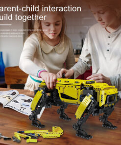 Home 33 Mechanische Elektrische Robothond met Afstandsbediening Puzzel Montagemodel