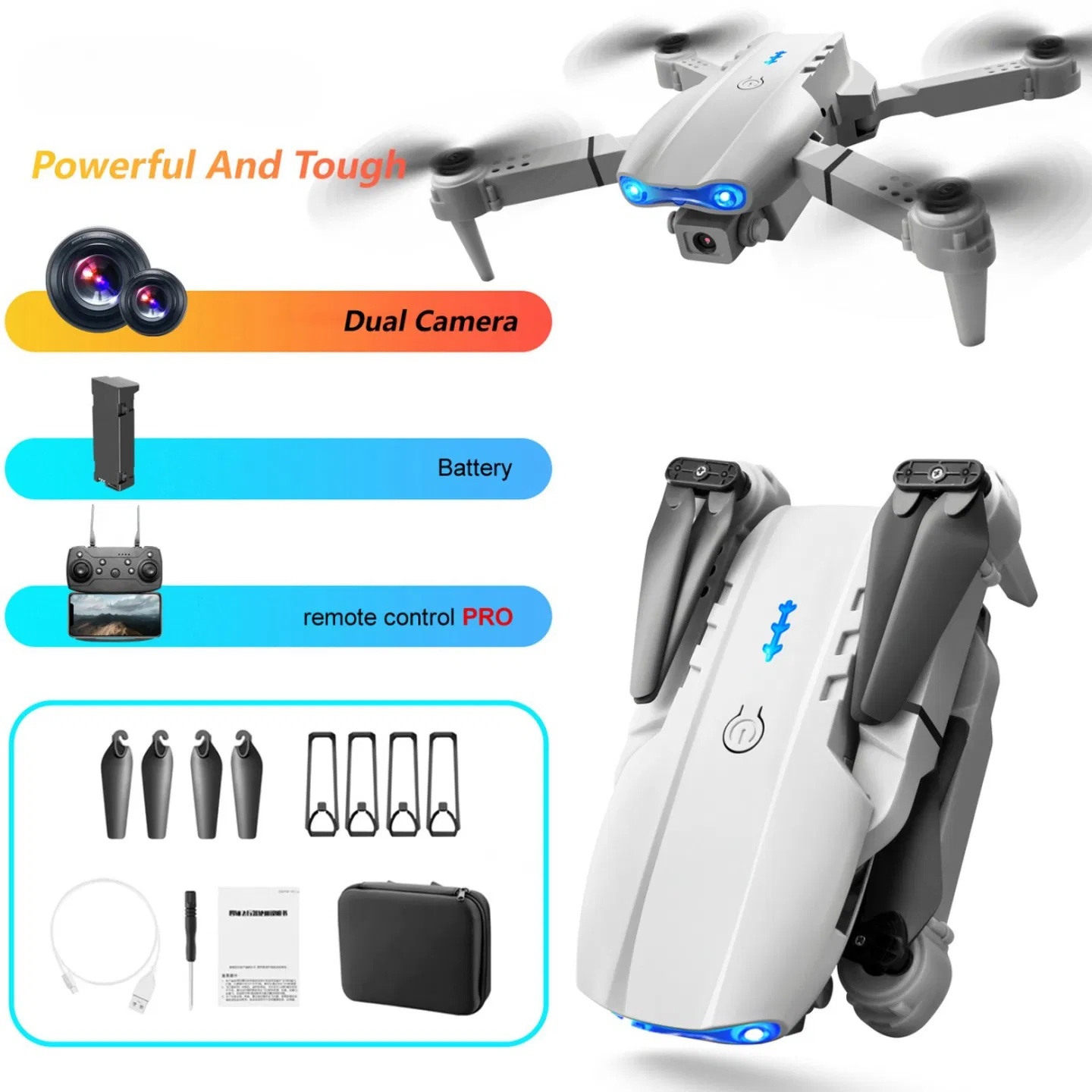 E99 dual-camera aerial photography drone, capable of shooting in high-definition with dual cameras. Equipped with a portable storage bag and a complete set of accessories, it records wonderful moments 1 E99 dual-camera aerial photography drone, capable of shooting in high-definition with dual cameras. Equipped with a portable storage bag and a complete set of accessories, it records wonderful moments