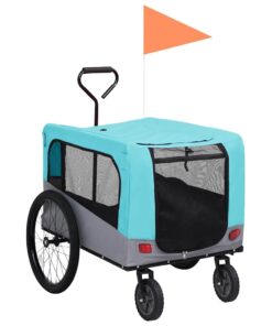 2-in-1 Fietskar voor Honden en Buggy