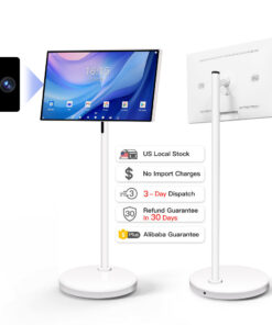 24 Inch Touch Screen 8-core CPU Android OS 128GB Rotation Monitor Built-in Battery With 13MP Camera Rollable Smart Portable TV
