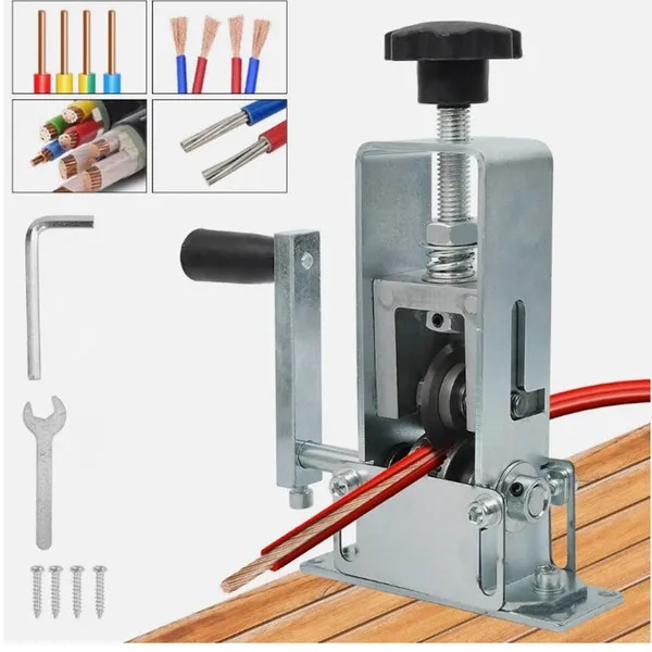 Professionele Kabelstripper - Werkt Naadloos met Enkel-Aderige, Meer-Aderige en Coaxkabels (1-25mm Diameter) 1 Professionele Kabelstripper - Werkt Naadloos met Enkel-Aderige, Meer-Aderige en Coaxkabels (1-25mm Diameter)
