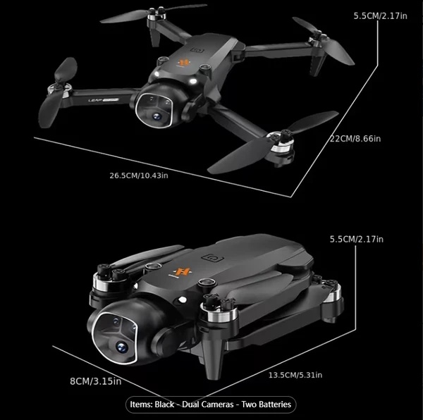 The Cool New X5 Smart Drone Features An Intelligent Aerial Camera, Brushless Motor, One-key Takeoff, Optical Flow Hovering, Multi-speed Settings, And Acrobatic Rolls. Paired With A Smart Screen Contro 4 The Cool New X5 Smart Drone Features An Intelligent Aerial Camera, Brushless Motor, One-key Takeoff, Optical Flow Hovering, Multi-speed Settings, And Acrobatic Rolls. Paired With A Smart Screen Contro - Afbeelding 4