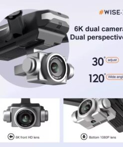 Alternative view of 4DRC V14 Professional Drone 6K High-definition Dual Camera Wifi FPV Portable RC Quadcopter 2 Batteries, Logistics Randomly Sent By UPS And USPS.