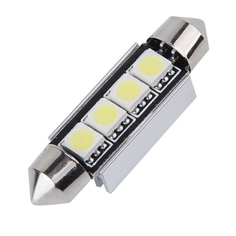 10x LED Festoon Lampen Koud Wit 12V 6 10x LED Festoon Lampen Koud Wit 12V - Afbeelding 6