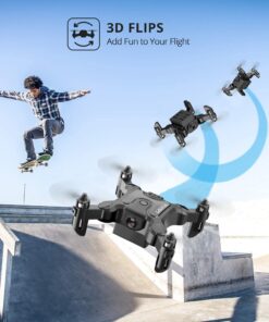 Alternative view of DE  V2 Mini Drone Selfie WIFI FPV With HD Camera Foldable Arm RC Quadcopter Toy
