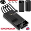Powerbank Pack 10000mAh Snellader, 4 USB Externe Batterij voor Mobiele Telefoon 11 Powerbank Pack 10000mAh Snellader, 4 USB Externe Batterij voor Mobiele Telefoon