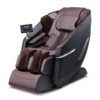 Massagestoel met Flexibele SL-Rail, 3D Full-Body Shiatsu-Massageapparaat, Zwaartekrachtloze Stand, 10 tot 18 Automatische Modi, Verwarming, Bluetooth-Speaker, Luchtkussen en Touchscreen, tot 150kg
