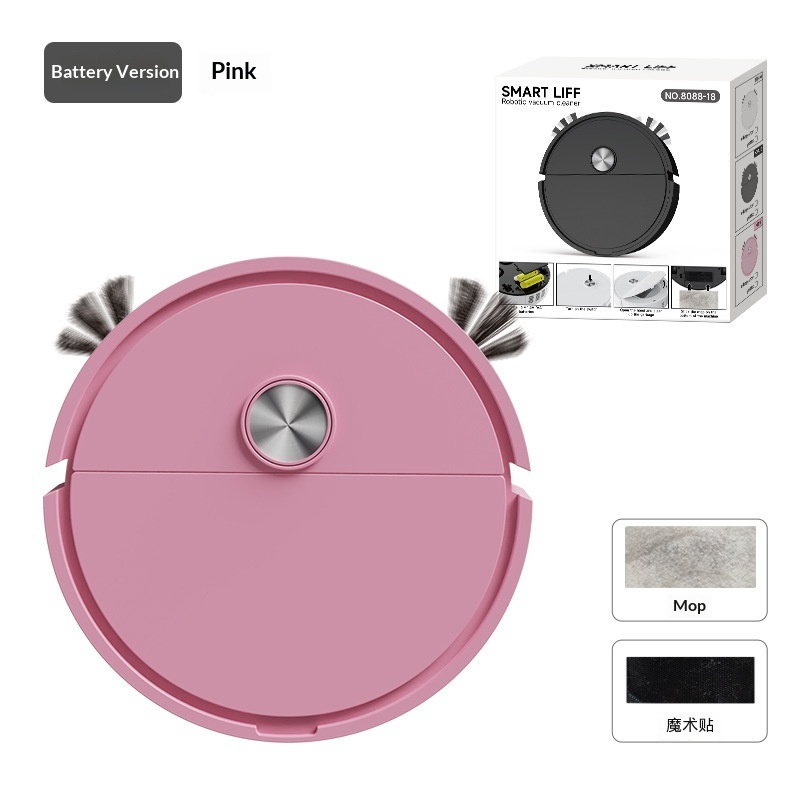 Mini Robotstofzuiger All-in-One Slim Zelfreinigend en Volledig Automatisch 2 Mini Robotstofzuiger All-in-One Slim Zelfreinigend en Volledig Automatisch - afbeelding 2