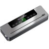 Automatische Vacuumsealer voor Huishoudelijk Voedselbehoud, Droog en Nat Gebruik, Space Gray, Inclusief 50 Zakken 12 Automatische Vacuumsealer voor Huishoudelijk Voedselbehoud, Droog en Nat Gebruik, Space Gray, Inclusief 50 Zakken
