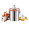 Vacuumpomp met 11,4L Vacuumkamer, 3,5 CFM 99 L/min 7 Vacuumpomp met 11,4L Vacuumkamer, 3,5 CFM 99 L/min