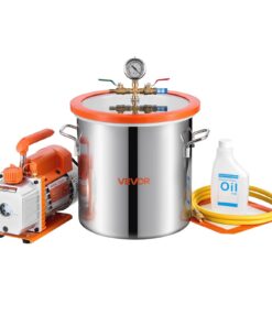 Vacuumpomp met 11,4L Vacuumkamer, 3,5 CFM 99 L/min