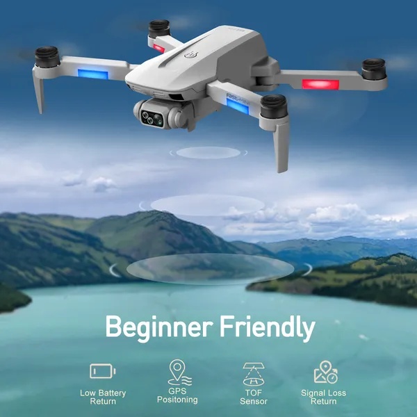 4DF8 4.5" Screen GPS Drone With Camera For Adults, Auto Return/Follow Me 5G FPV,gifts 5 4DF8 4.5" Screen GPS Drone With Camera For Adults, Auto Return/Follow Me 5G FPV,gifts - Afbeelding 5