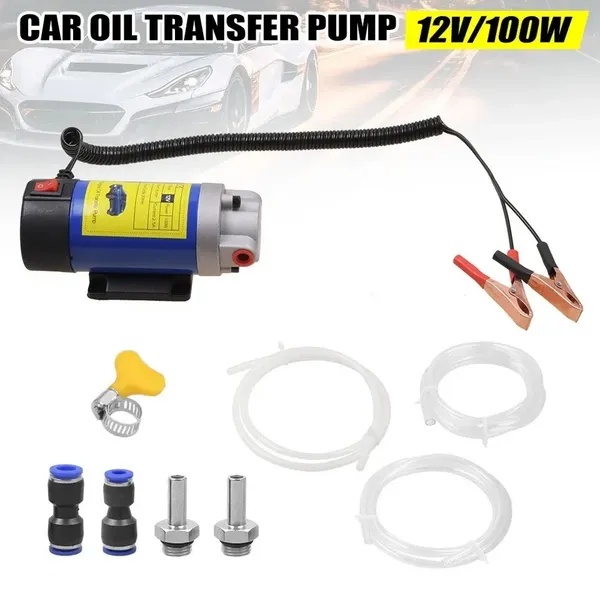 12V 100W Dieselpomp Zuigpomp, Oliepomp, Olieverversingspomp 1-4L/min 4 12V 100W Dieselpomp Zuigpomp, Oliepomp, Olieverversingspomp 1-4L/min - Afbeelding 4