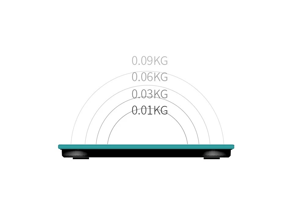 Bluetooth Body Fat Scale - Black - Image 4