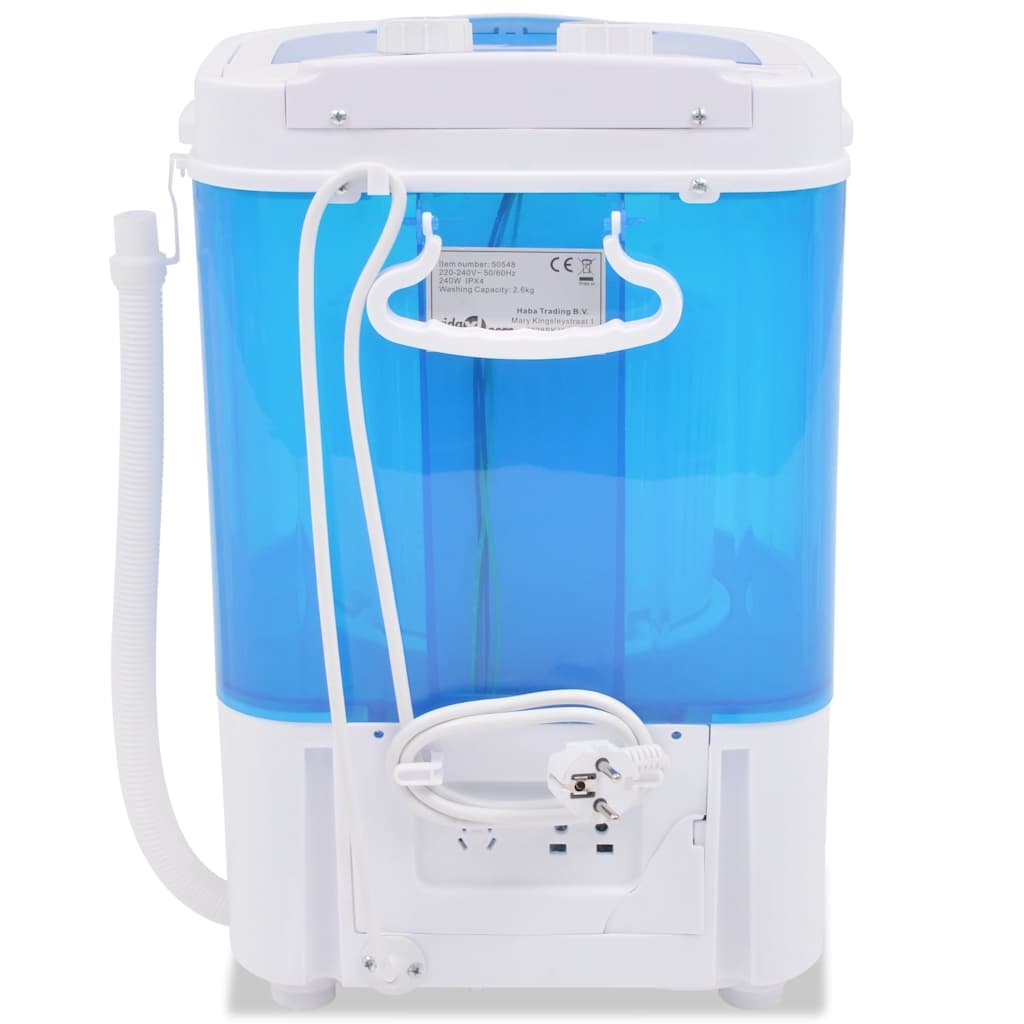 Mini Wasmachine met Centrifugefunctie en 1 Compartiment 5 Mini Wasmachine met Centrifugefunctie en 1 Compartiment - Afbeelding 5