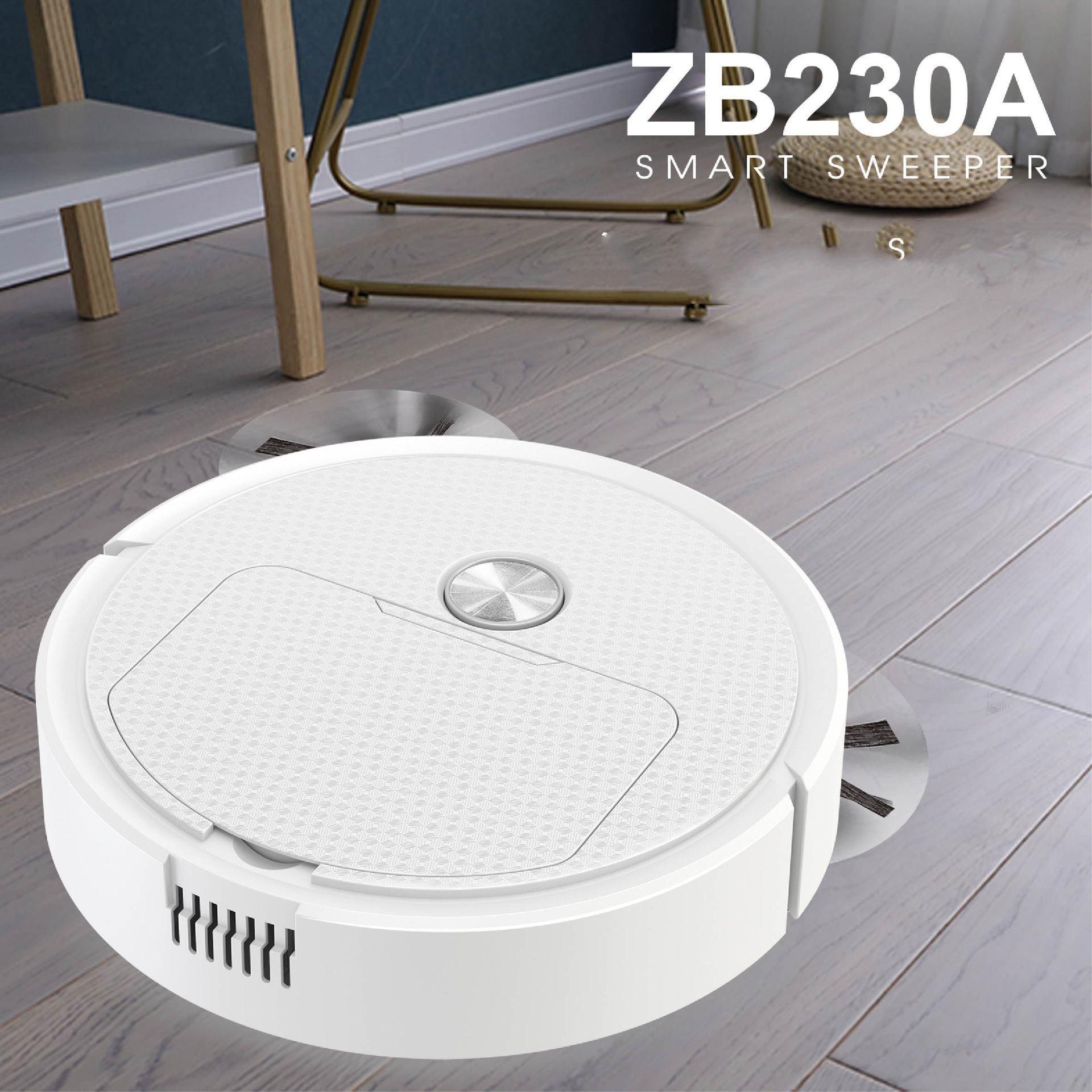 Intelligente Robotstofzuiger Vegen Zuigen Dweilen 3-in-1 USB Opladen 4 Intelligente Robotstofzuiger Vegen Zuigen Dweilen 3-in-1 USB Opladen - afbeelding 4