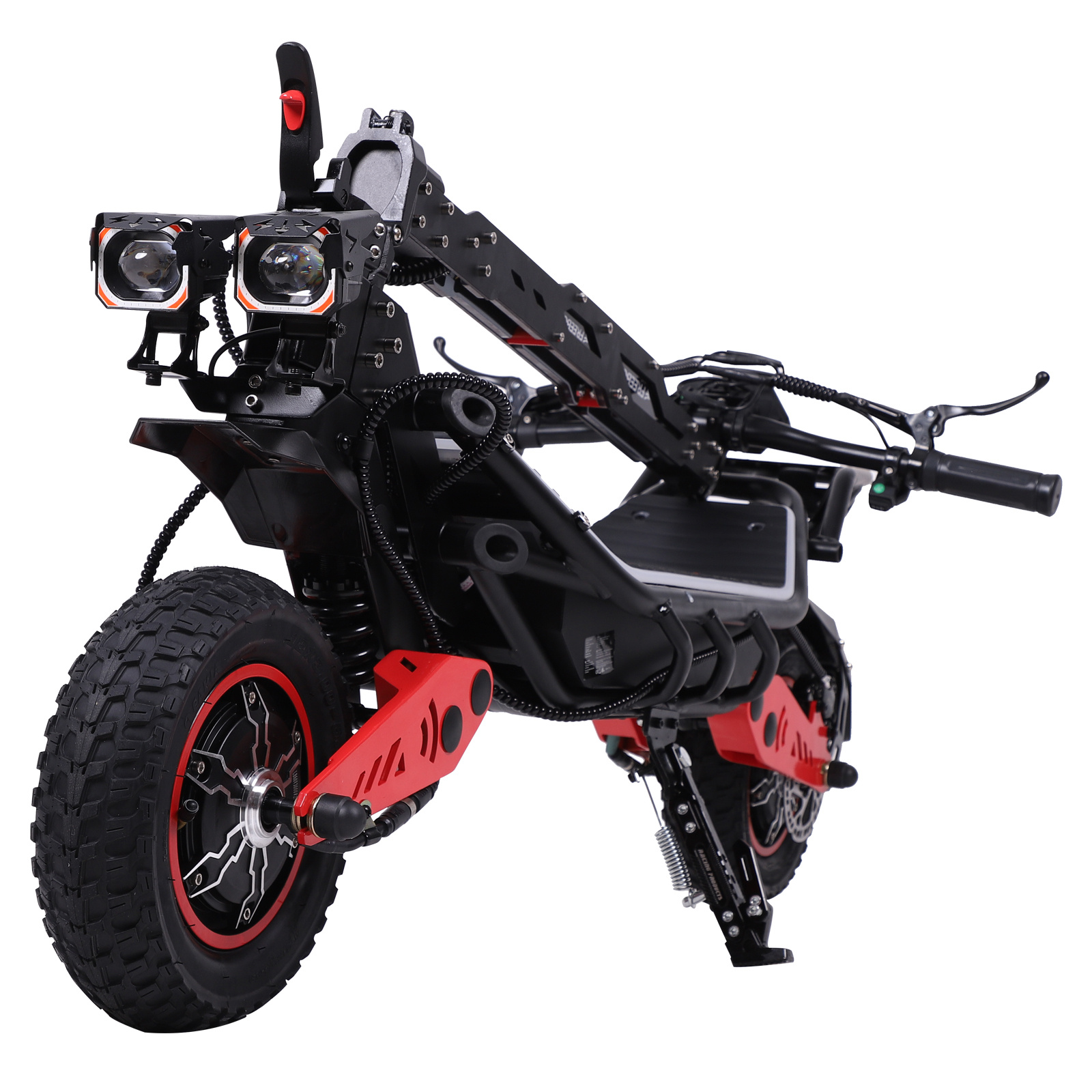 H10 80km Range 3000W Power Electric Scooter Designed For Delivery Services 8 H10 80km Range 3000W Power Electric Scooter Designed For Delivery Services - Afbeelding 8