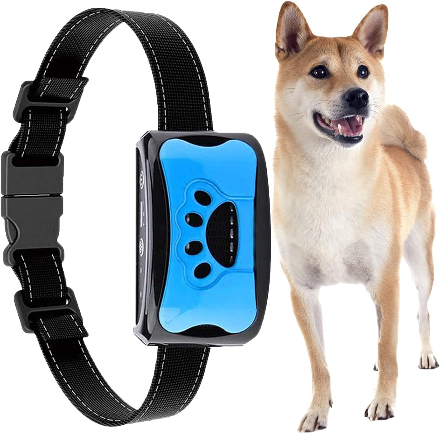3-in-1 Anti-Blafhalsband Trainingshalsband voor Honden, Waterdicht 1 3-in-1 Anti-Blafhalsband Trainingshalsband voor Honden, Waterdicht