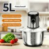 5L RVS Kom Keuken Vleesmolen, Elektrische Vleesmolen Hakmolen 6 5L RVS Kom Keuken Vleesmolen, Elektrische Vleesmolen Hakmolen