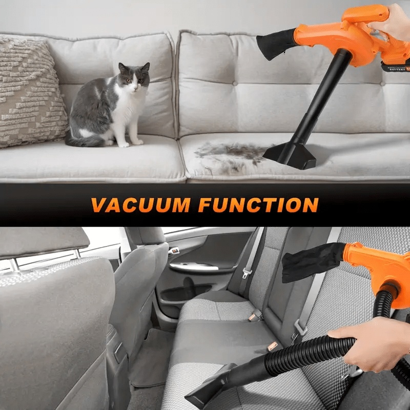 Accu Bladblazer en Stofzuiger 2-in-1 voor 21V Accu 3 Accu Bladblazer en Stofzuiger 2-in-1 voor 21V Accu - Afbeelding 3