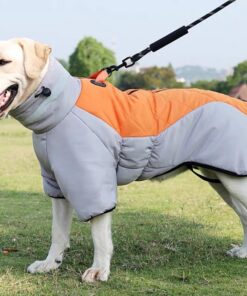 New Winter Dog Coat Waterproof Pet Clothes For Medum Large Dogs Warm Thicken Dog Vest Custome Labrador Jacket