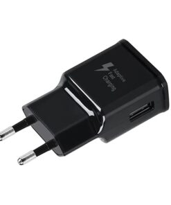 9V 1.67A Travel Adapter 15W Fast Charging, Compatible With Galaxy S10, S9, S8 Plus, Note 9, 8, 5, 4, A50, A70, A71, A51