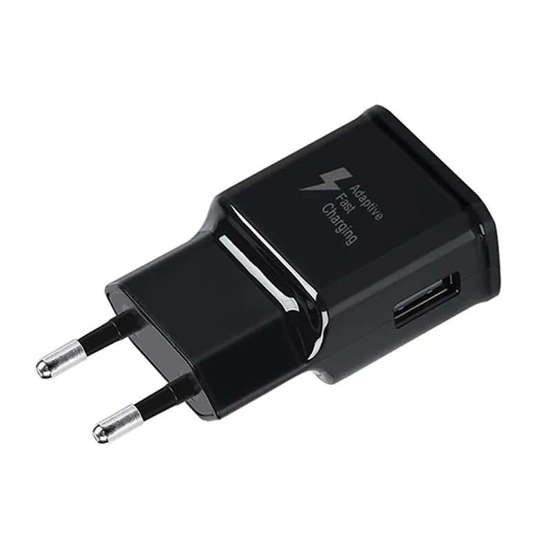 9V 1.67A Travel Adapter 15W Fast Charging, Compatible With Galaxy S10, S9, S8 Plus, Note 9, 8, 5, 4, A50, A70, A71, A51