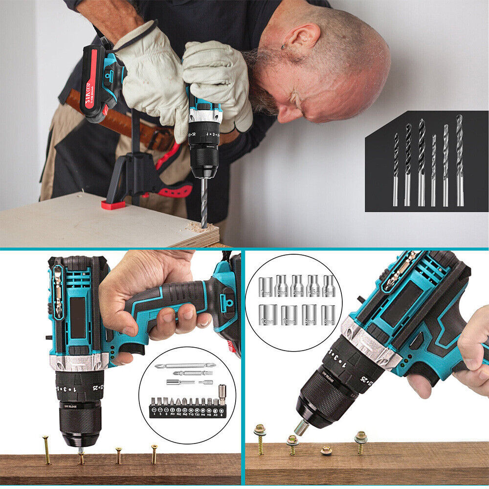 12V Snoerloze Slagboor, Elektrische Schroevendraaier, Mini Snoerloze Handboor, Lithium-ion Gereedschap 9 12V Snoerloze Slagboor, Elektrische Schroevendraaier, Mini Snoerloze Handboor, Lithium-ion Gereedschap - Afbeelding 9