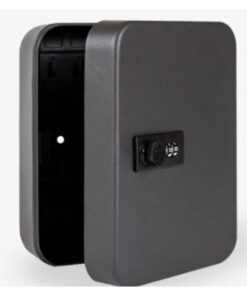 Veilige Sleutelkast met Combinatieslot, Gemaakt van Metaal met 20 Haken, Voor Wandmontage, Drie-Cijferig Wachtwoordslot, Geschikt voor Scholen, Gezinnen en Bedrijven
