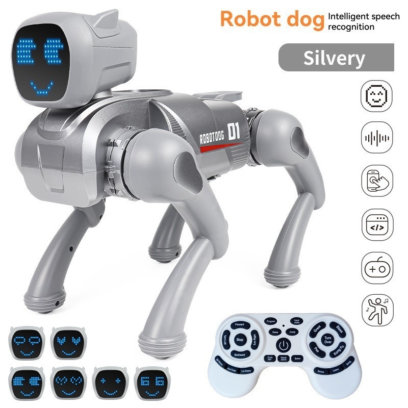 Educatieve AI Slimme Robothond Speelgoed voor Kinderen 3 Educatieve AI Slimme Robothond Speelgoed voor Kinderen - afbeelding 3