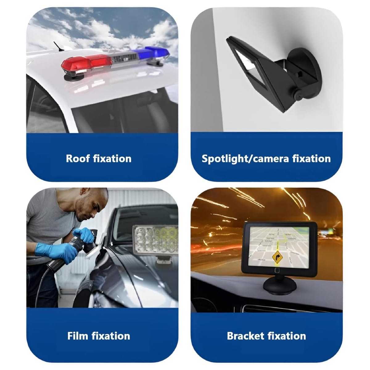 4-Delige Set Rubber-Gecoate Magneten - D66 M6 voor het Veilig Bevestigen van Posters en Notities 2 4-Delige Set Rubber-Gecoate Magneten - D66 M6 voor het Veilig Bevestigen van Posters en Notities - Afbeelding 2
