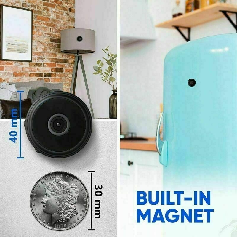 Mini Hidden Spy Camera Wireless Wifi IP Home Security 1080P HD DVR Night Vision - Image 10